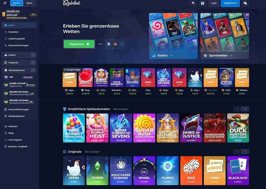 RainBet Online Καζίνο - Μαρτυρίες